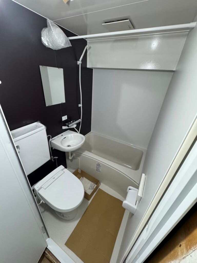 堺市で緊急対応で施工したお風呂リフォーム