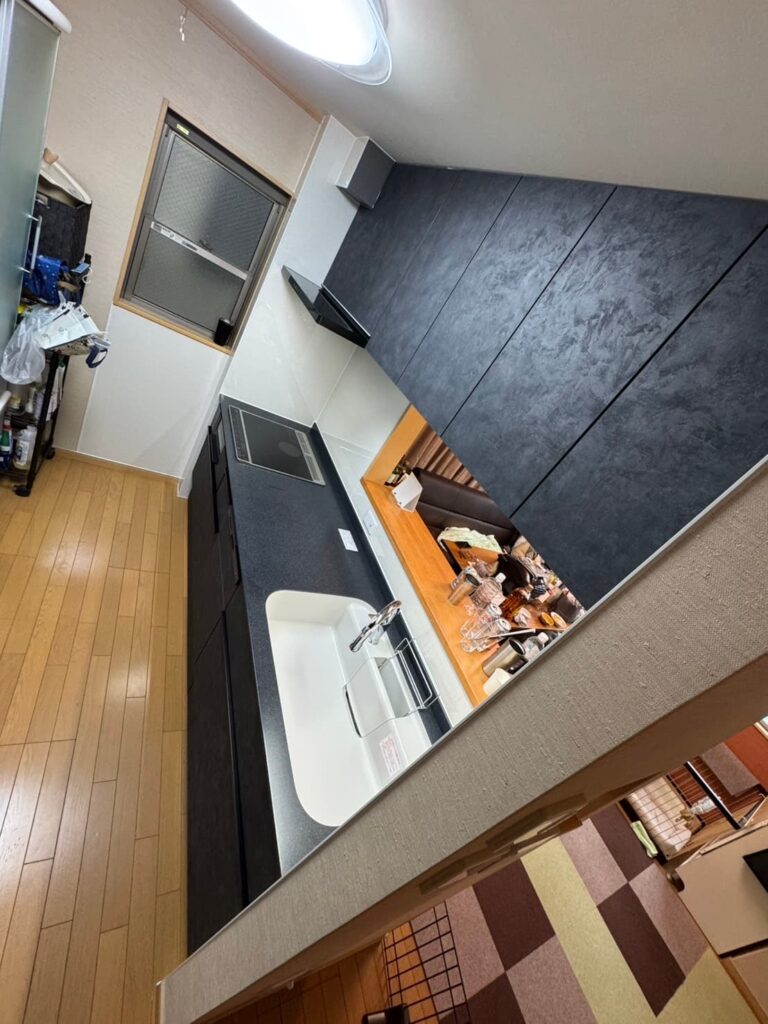 堺市の使い勝手の良い安全なキッチンリフォーム